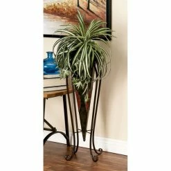 Best deal 🤩 Top Gifts DecMode Metal Indoor Planter - Set Of 2 🎉