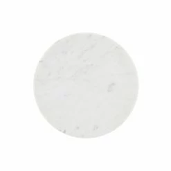 New ⭐ Top Gifts Powell Shawna Drink Table - Black With White Marble Top 👍 -Christmas Gifts Sales Store scaleLHD2342