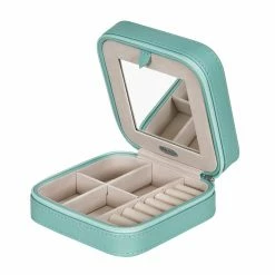 Outlet ⌛ Mele & Co. Gifts For Her Mele & Co. Josette Travel Jewelry Case - Mint Green - 5W X 5D X 2.25H In. 🎉 -Christmas Gifts Sales Store scaleML768