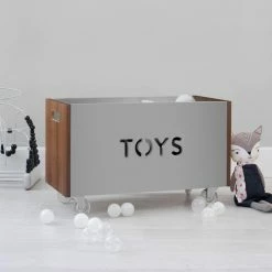 Brand new 🤩 Nico & Yeye Gifts For Kids Nico & Yeye Toy Box Chest On Casters ✨ -Christmas Gifts Sales Store scaleNICO001