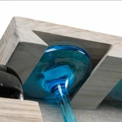 Wholesale 🎁 Top Gifts OS Home And Office Furniture Solid Wood Wall Mounted Wine And Stemware Display Cabinet 🥰 -Christmas Gifts Sales Store scaleOLP257