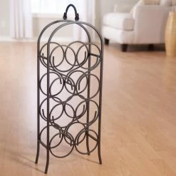 Top 10 ⌛ Gifts For Her Oenophilia Arch 8-Bottle Floor Standing Wine Rack ✨ -Christmas Gifts Sales Store scaleON016