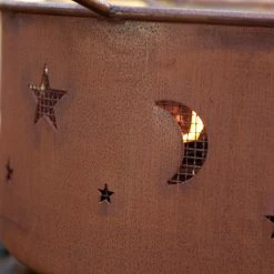 Cheapest 🔥 Gifts For Him Patina Evening Sky 31 Diam. Fire Pit With Grill And Free Cover ✔️ -Christmas Gifts Sales Store scalePAT004