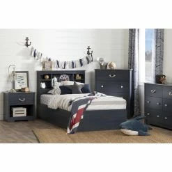 Best deal 😉 Gifts For Kids South Shore Aviron Twin Mates Bed With 3 Drawers 👏 -Christmas Gifts Sales Store scaleSSI1542