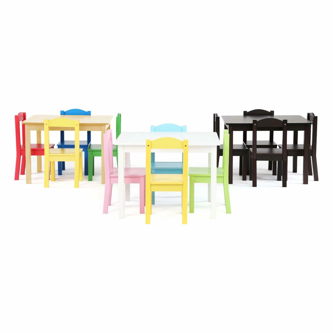 Flash Sale ⭐ Gifts For Kids Tot Tutors Pastel Kids 5 Piece Rectangle Table And Chair Set ✔️ 5 Flash Sale ⭐ Gifts For Kids Tot Tutors Pastel Kids 5 Piece Rectangle Table And Chair Set ✔️ - Image 5